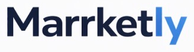 Original Marrketly navy and blue wordmark with two R letters, trimmed whitespace for clear website display